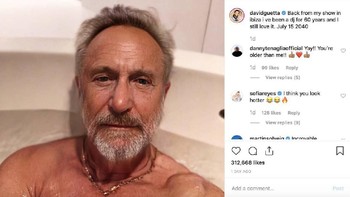 David Guetta. Foto: Instagram