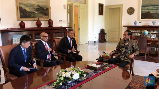 Menkeu Singapura Cs Datangi Jokowi, Negosiasi Tax Treaty?
