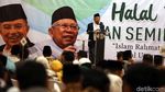Momen Maruf Amin Dampingi JK Buka Halalbihalal DMI