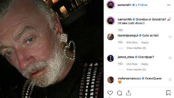 Sam Smith. Foto: Instagram