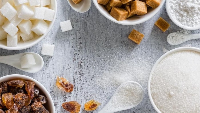 Berbagai jenis gula (Foto: Shutterstock)