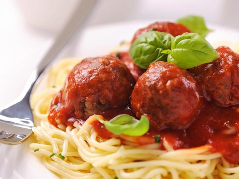 resep spaghetti saus bola daging