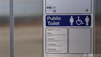 Semua aktivitas pengguna dari luar toilet sudah dikalkulasikan dan diprediksi. Oleh karenanya, kamu yang menggunakan tinggal memencet atau meraba tombol-tombol yang berfungsi masing-masing (Ahmad Masaul Khoiri/detikcom)