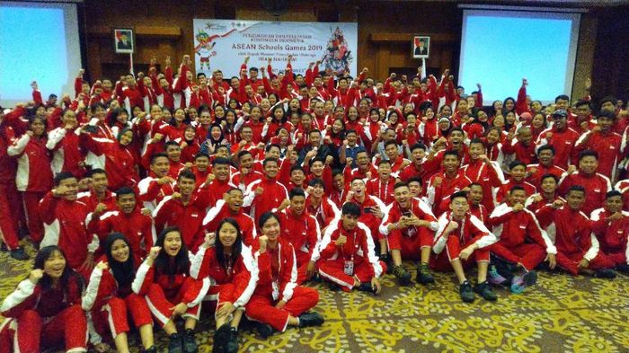 Kemenpora siapkan bonus untuk atlet di ASEAN School Games 2019. (Foto: Angling Adhitya Purbaya) Kemenpora siapkan bonus untuk atlet di ASEAN School Games 2019. (Foto: Angling Adhitya Purbaya)