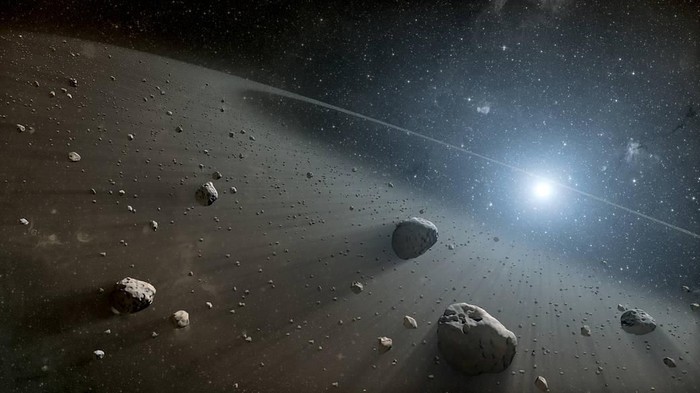 Reka wujud Vega, salah satu bintang tetangga Matahari. (Foto: NASA/JPL-Caltech) Reka wujud Vega, salah satu bintang tetangga Matahari. (Foto: NASA/JPL-Caltech)