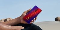 Tampak belakang Oppo Reno 10x Zoom FC Barcelona Limited Edition.