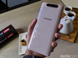 Penampakan Galaxy A80, Ponsel Anyar Samsung Seharga Rp 9,5 Juta