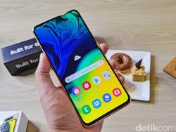 Penampakan Galaxy A80, Ponsel Anyar Samsung Seharga Rp 9,5 Juta