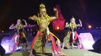 Eksotisme Candi Palah dalam Balutan Purnama Seruling Penataran