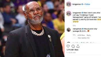 LeBron James. Foto: Instagram