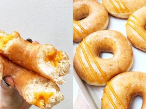 Pakai Abon Rumput Laut hingga Isi Telur Asin, Ini Rasa Donat yang Unik