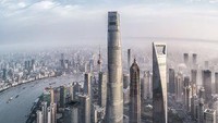 Shanghai World Financial Center menjadi pusat Keuangan Dunia Shanghai. Gedung ini memiliki ketinggian mencapai 1.614 kaki. Istimewa/Dok. www.usnews.com.