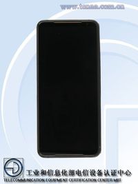Tampak depan Asus ROG Phone anyar.