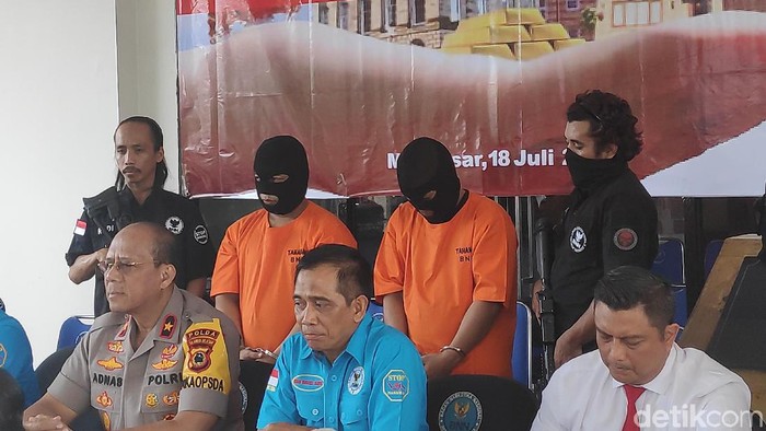 Bandar narkoba di Makassar.