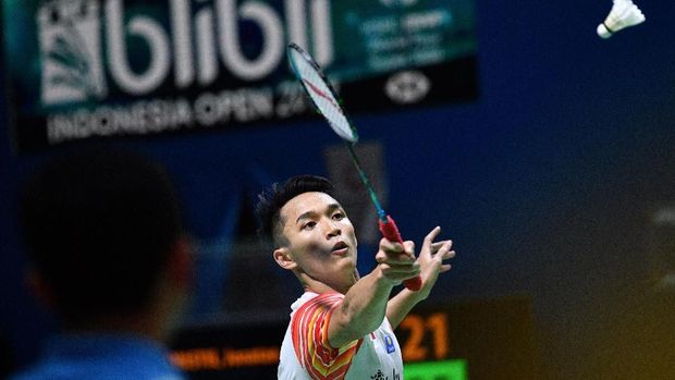 Jonatan Christie jadi satu-satunya wakil tunggal putra di Indonesia Open.