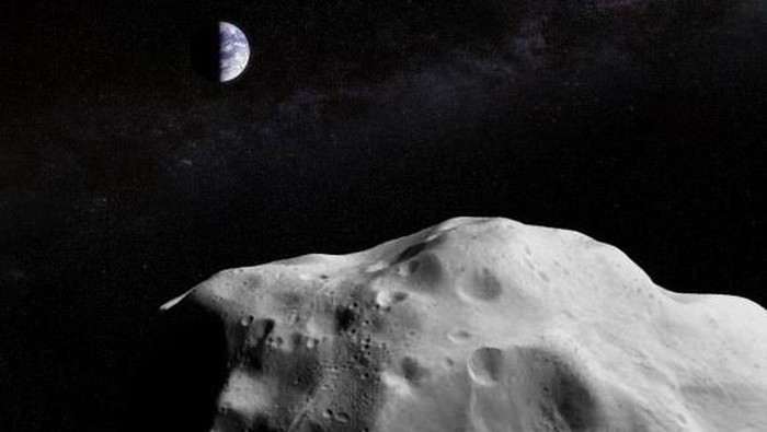 Ilustrasi asteroid. Foto: European Space Agency (ESA)