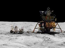 Deretan Foto Panorama Pendaratan Bulan yang Baru Dirilis NASA