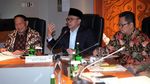 Saat Para Pimpinan MPR Gelar Rapat di Akhir Masa Jabatan