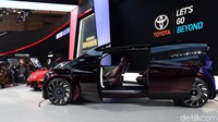 Toyota meluncurkan mobil Toyota GR Supra dan Toyota di gelaran Gaikindo Indonesia International Auto Show 2019 (GIIAS) 2019, di Tangerang, Kamis (18/7/2019).