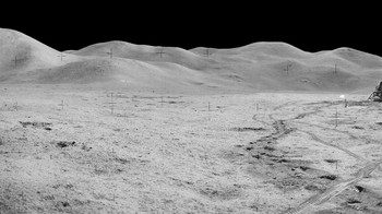 NASA menutup misi pendaratan astronot di Bulan pada Apollo 17 yang menyertakan Eugene Chernan dan Harrison Jack Schmitt. Foto: NASA