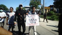 Poin ketiga, menuntut pemerintah untuk bertanggung jawab atas model pengembangan pariwisata di Desa Komodo yang berpihak pada kepentingan masyarakat (dok Istimewa)