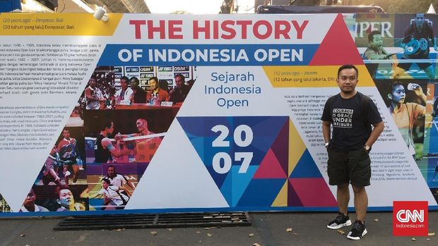 The History of Indonesia Open berisikan sejarah-sejarah gelaran turnamen tersebut. (