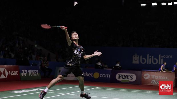 Anthony Ginting berhasil menaklukkan Sai Praneeth di perempat final China Open.