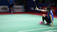 Greysia/Apriyani jatuh bangun melayani permainan Kim So Yeong/Kong Hee Yong.