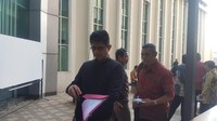 Sejumlah peserta uji kompetensi sudah mulai berdatangan antara lain Wakil Ketua KPK Laode M Syarif, Alexander Marwata, Basaria Pandjaitan, lalu ada Wakabareskrim Irjen Antam Novambar, dan juga mantan deputi penindakan KPK Irjen Firli. Foto: Zunita Amalia Putri/detikcom