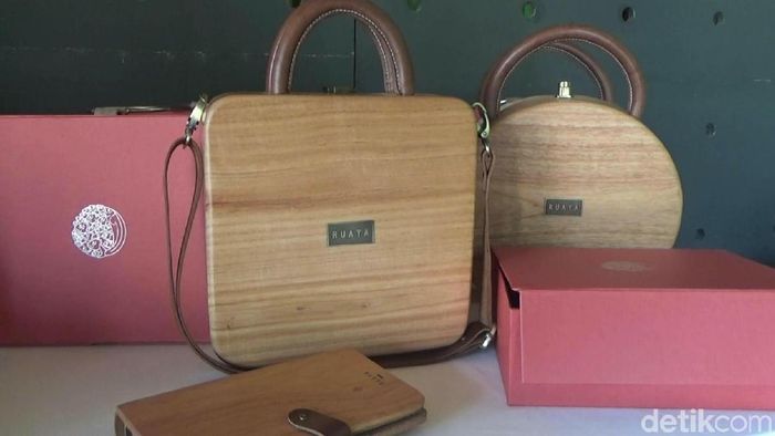 Foto: Tas Kayu Made In Bantul (Pradito Rida Pertana/detikFinance) Foto: Tas Kayu Made In Bantul (Pradito Rida Pertana/detikFinance)