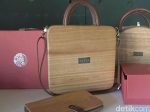 Tas Kayu Made In Bantul Ini Diincar Konsumen Mancanegara
