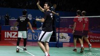 Hendra/Ahsan, yang tampil sebagai unggulan keempat itu berpeluang berjumpa dengan ganda putra Indonesia lain, Wahyu Nayaka Arya Pangkaryana/Ade Yusuf Santoso. Itu jika Wahyu/Ade mengalahkan unggulan kelima dari Jepang, Hiroyuki Endo/Yuta Watanabe.