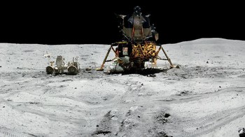 Melalui laman resminya, NASA mengumumkan telah merilis puluhan foto panorama dari sejumlah misi pendaratan Bulan yang telah dilakukannya. Foto: NASA