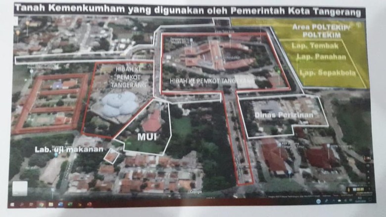 Ini 11 Hektare Tanah Kemenkum yang Dilaporkan Diserobot Pemkot Tangerang Ini 11 Hektare Tanah Kemenkum yang Dilaporkan Diserobot Pemkot Tangerang