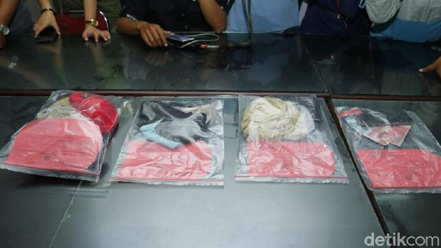 Barang bukti yang diamankan