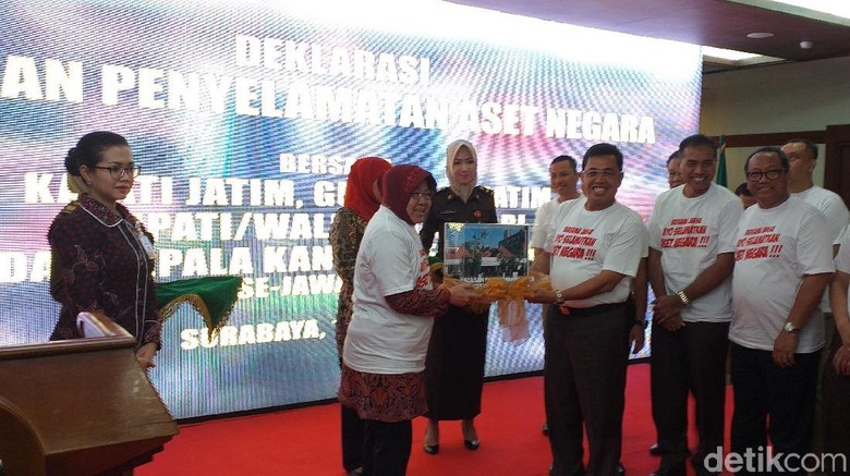 Aset YKP Resmi Diserahkan ke Pemkot Surabaya Aset YKP Resmi Diserahkan ke Pemkot Surabaya