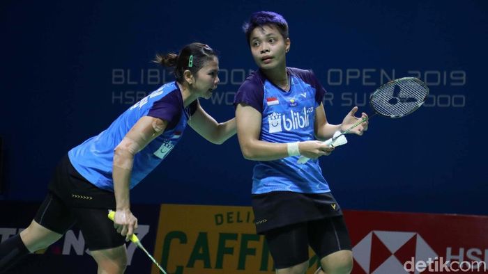 Greysia Polii/Apriyani Rahayu melaju ke babak kedua Japan Open 2019 (Foto: Pradita Utama)