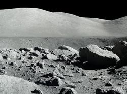 Deretan Foto Panorama Pendaratan Bulan yang Baru Dirilis NASA