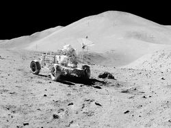 Deretan Foto Panorama Pendaratan Bulan yang Baru Dirilis NASA