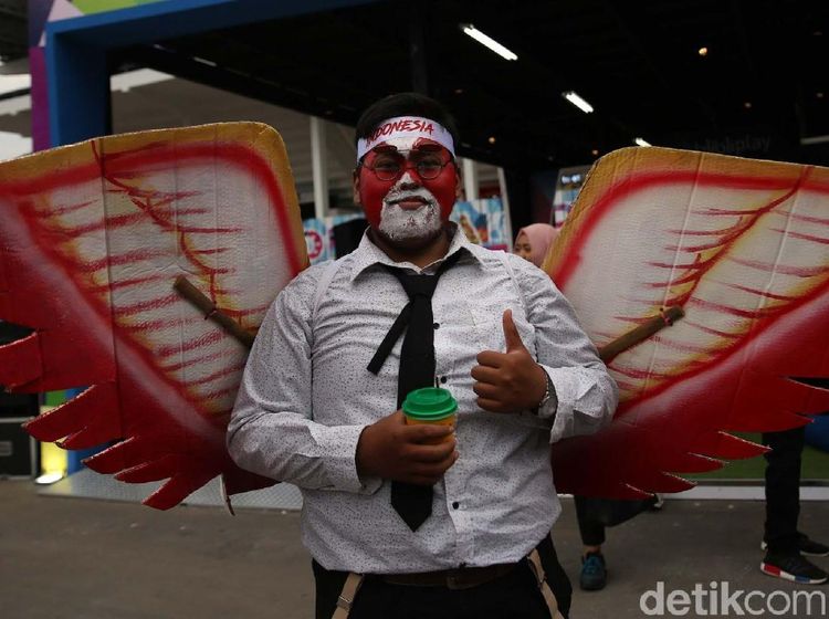Keseruan Penonton Perempatfinal Indonesia Open 2019