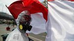 Demo Tolak Impor Sampah di Depan Dubes AS