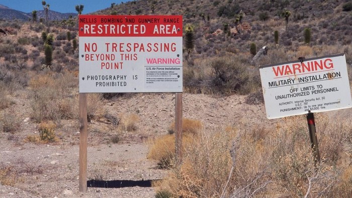 Area 51.Foto: The Sun Area 51.Foto: The Sun