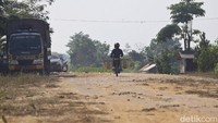 Suasana terkini di Mesuji Register 45, Lampung, nampak lengang dari aktivitas warga, Jumat (19/7/2019).