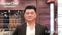 Chef yang dikenal ganteng dan ramah ini baru saja merilis usaha kulinernya bersama Kaesang. Chef Arnold kira-kira seperti ini kalau sudah tua.  Foto: istimewa/facepp