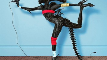 Photoshop menjadi alat yang digunakan dalam berkarya. Foto: Cristian Girotto