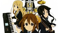 Selain itu KyoAni juga membuat manga K-On pada tahun 2007 lalu. Dok. Kyoto Animation