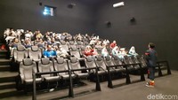 4D Theater ini bisa menampung 60 orang dalam satu studio. Satu film ditayangkan selama sekitar 15 menit. (Bonauli/detikTravel)