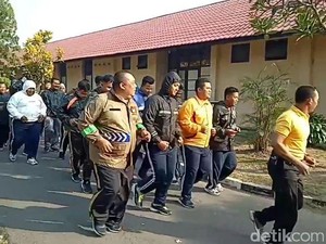 Polisi Gemuk Dilatih Turunkan Berat Badan, Ada yang Berbobot Lebih 90 Kg