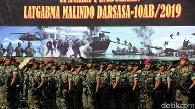 TNI dan Tentara Malaysia Latgab di Sentul