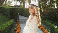 Hampir tiap momen kehamilannya selalu diposting dan dishare di sosial media. Dok. Instagram/gretchenrossi